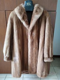 Pelliccia visone pastello taglia 44