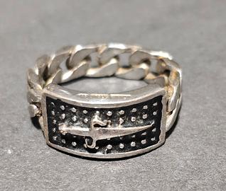 anello Originale Cesare Paciotti argento 925 