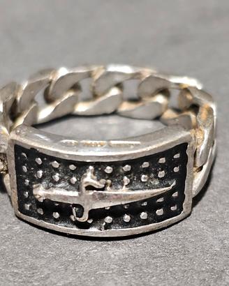 anello Originale Cesare Paciotti argento 925 