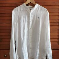 Camicia lino bianca Timberland taglia M
