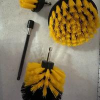 Kit spazzole per pulizia,da usare con trapano