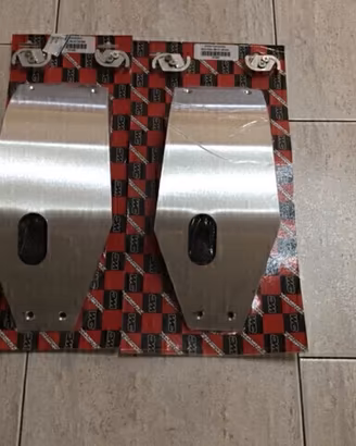Piastra paramotore works Honda cr 250 cr 500