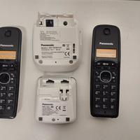 Telefoni cordless Panasonic KX-TG1612 (duo) USATI