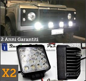 2 Faretti LED per Land Rover OFF ROAD FUORISTRADA