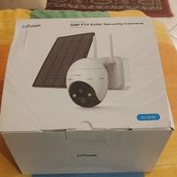 Telecamera WiFi ioGeek 5MP pannello solare sensore