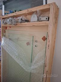 Vetrina per frigo da pizzeria