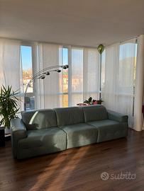 Divano Natuzzi in pelle naturale - modulare