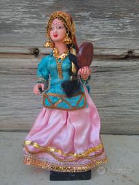 21cm bambola Vintage Collezione India abiti tradiz