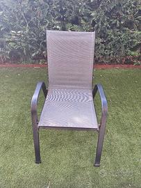Sedie da giardino