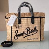 Borsa Saint Barth in paglia