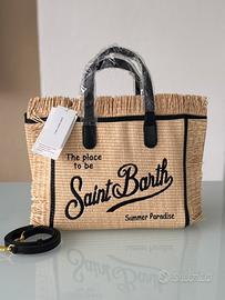 Borsa Saint Barth in paglia