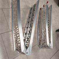 rampe professionali 800kg, lunghe 230cm