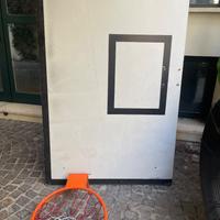 Tabellone e Canestro Basket-Misure Regolamentari