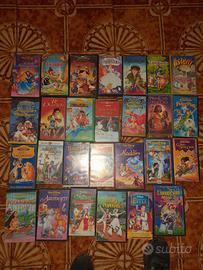 LOTTO 27 CARTONI ANIMATI IN VHS