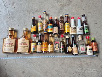 Bottiglie mignon da collezione