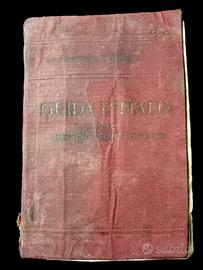 Libro vintage: Guida d’Italia del 1929.