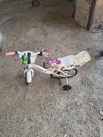 bici per bimba con porta oggetti