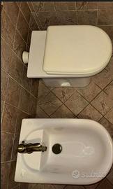 Coppia saniatri (bidet + wc) 100€