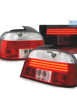 FANALI A LED BMW SERIE 5 E39 LIMOUSINE 95-00 ROSSO