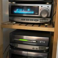 Impianto stereo hi fi Kenwood
