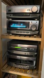 Impianto stereo hi fi Kenwood