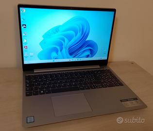 Lenovo alluminio 15.6"core i7/8gb ddr4/M2/fullHD
