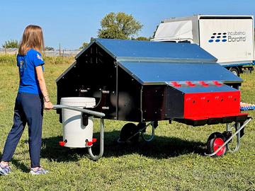 Pollaio Mobile per 30 Galline Ovaiole – BOROTTO