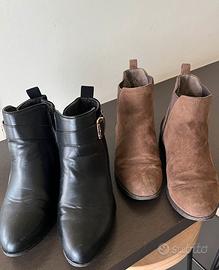 2 paia stivaletti €30 totale