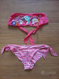 Costume Pin Up ricami fantasia 42 beachwear