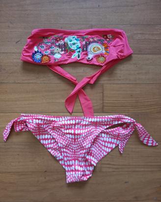 Costume Pin Up ricami fantasia 42 beachwear