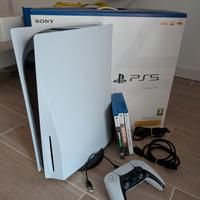 Playstation 5 Disco + 3 Giochi