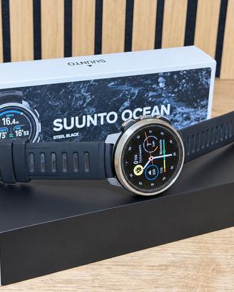 Suunto Ocean GPS Steel Black pari al nuovo