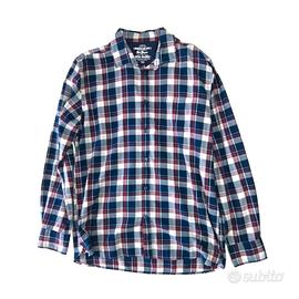 OVS Camicia Quadri Uomo Maniche Lunghe Cotone L