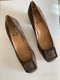 scarpe donna camoscio