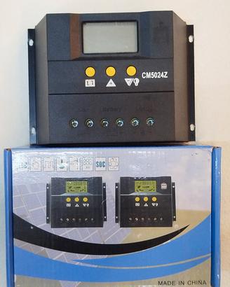 Regolatore di Carica Solare PWM50A12V/24V  CM5024Z