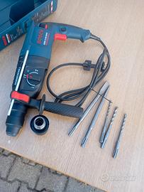 trapano Bosch 800 watt doppio mandrin punte