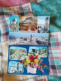 2 cartoline di Monte Sant'Angelo 