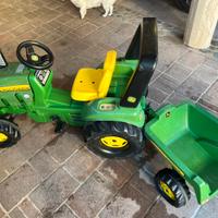 Trattore John Deere a pedali