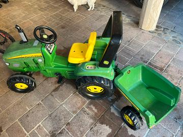 Trattore John Deere a pedali