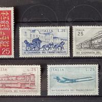 ITALIA francobolli serie: GIORNATA FRANCOBOLLO