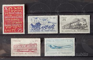 ITALIA francobolli serie: GIORNATA FRANCOBOLLO