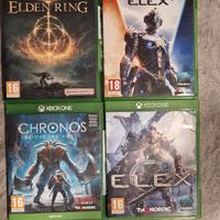 Giochi xbox: elden ring, elex 1 e 2, chronos