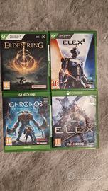 Giochi xbox: elden ring, elex 1 e 2, chronos