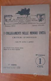 MILITARIA - MANUALETTI ANNI '30