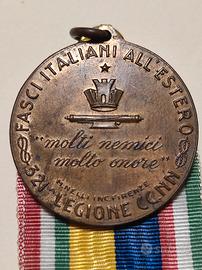 Medaglia 321 Legione CCNN italiani all' estero AOI