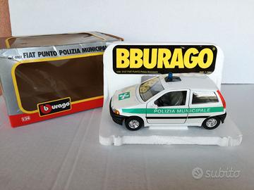 MODELLO FIAT PUNTO 60S POLIZIA MUNICIPALE BURAGO