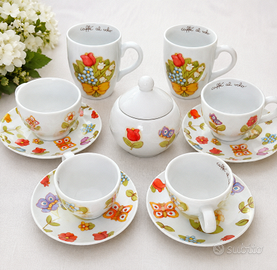 Set  6 pezzi  ceramica THUN Country “Caffè al Volo