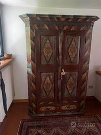 armadio tirolese antico