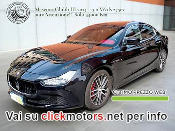 Maserati Ghibli Ghibli 2014 3.0 V6 ds 275 cv auto