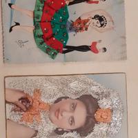 cartoline vintage ricamate 
